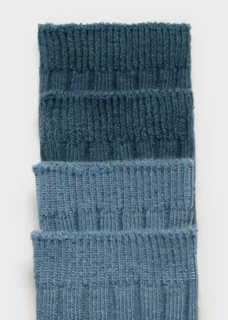 2 pary skarpetek prążkowanych