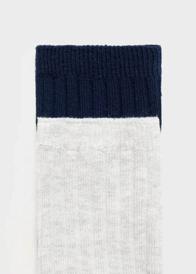 2 pary skarpetek prążkowanych 2 pary skarpetek prążkowanych