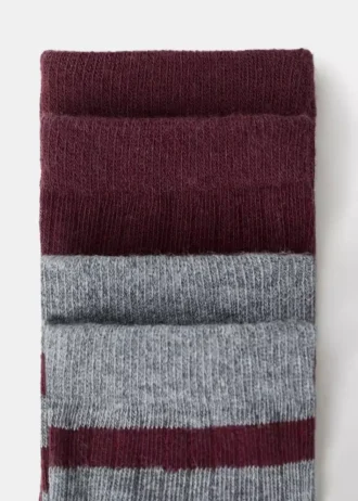 2 pary skarpetek we wzory