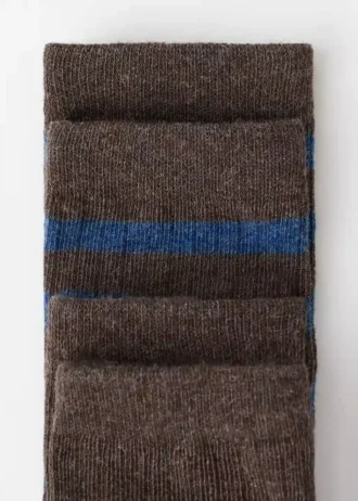 2 pary skarpetek we wzory