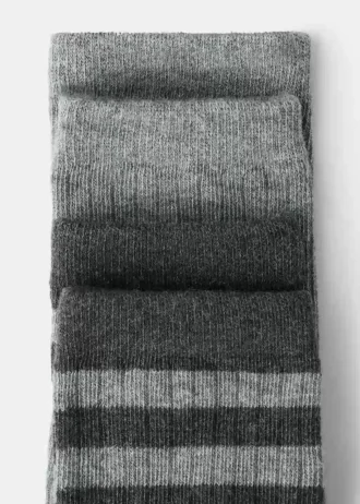 2 pary skarpetek we wzory