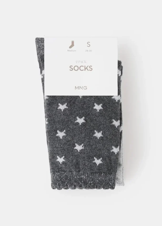 2 pary skarpetek we wzory 2 pary skarpetek we wzory