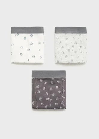 3-pak majtek z nadrukiem