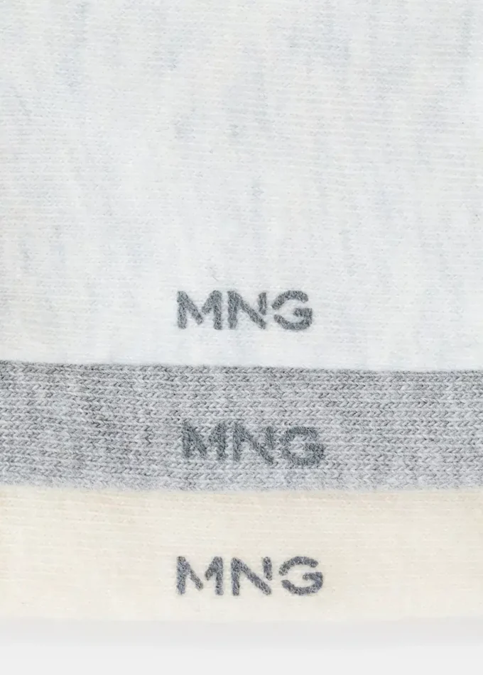 3-pak niewidocznych skarpet