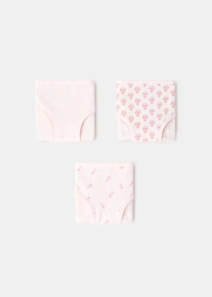 3 sztuki bawełnianych majtek 3 sztuki bawełnianych majtek