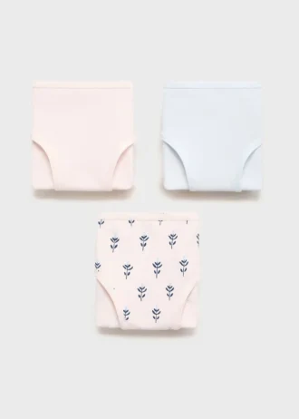 3 sztuki bawełnianych majtek