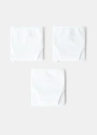 3 sztuki bawełnianych majtek