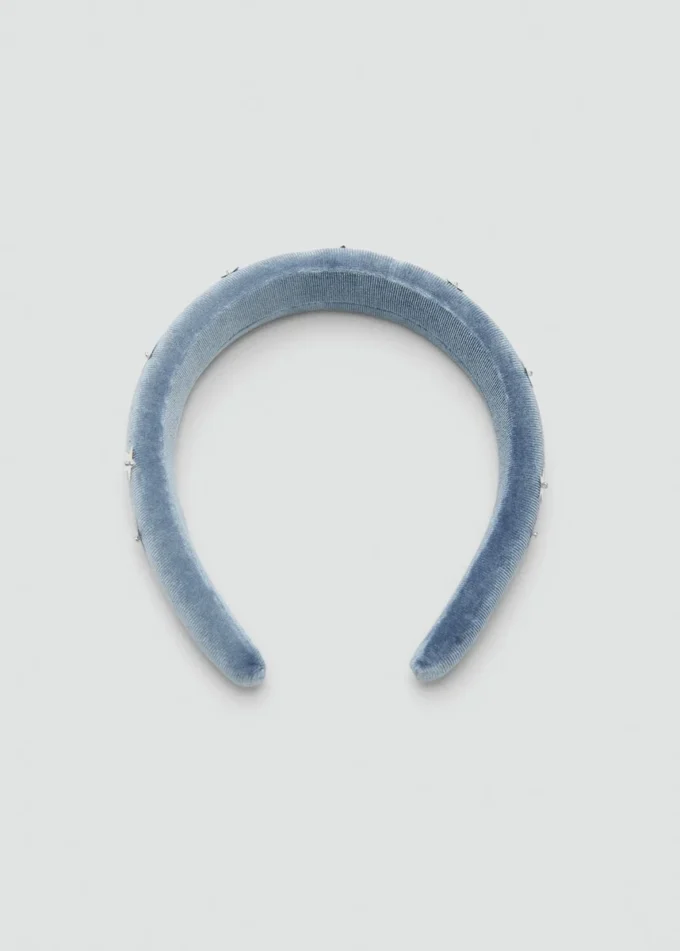 Aksamitna opaska z gwiazdami