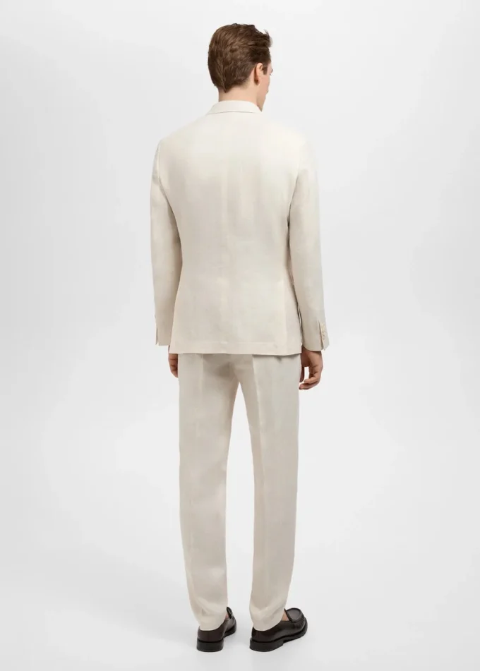 Amalfi 100% len, dopasowana marynarka Amalfi 100% len, dopasowana marynarka