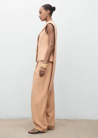 Asymetryczna bluzka z chustą