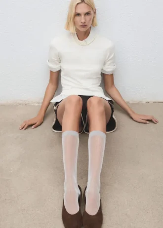 Baleriny z zamszowej skóry Baleriny z zamszowej skóry