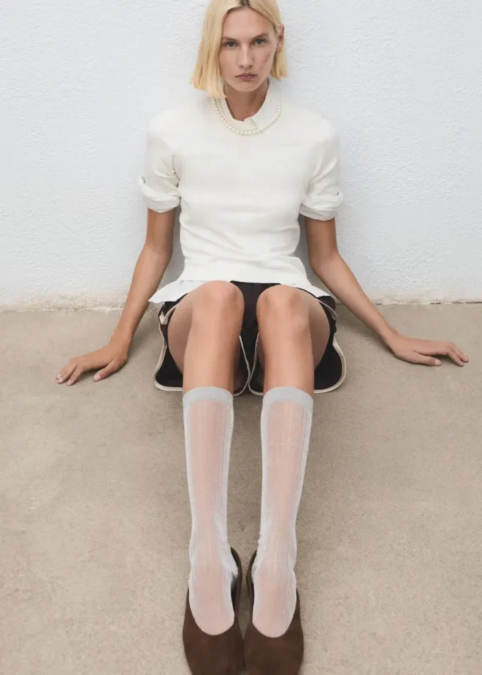 Baleriny z zamszowej skóry Baleriny z zamszowej skóry