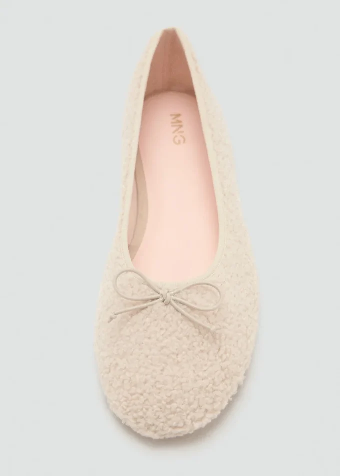 Baletki z owczej skóry Baletki z owczej skóry