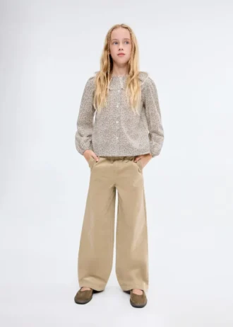 Bawełniana bluzka w kwiatowy wzór