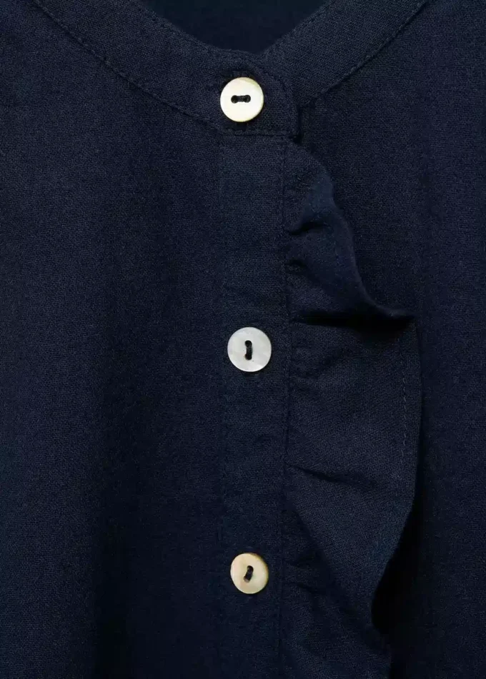 Bawełniana bluzka z falbanami Bawełniana bluzka z falbanami