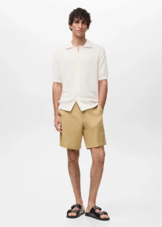 Bawełniana bluzka z koronką