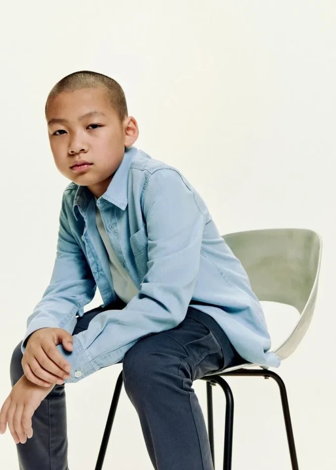 Bawełniana koszula dżinsowa Bawełniana koszula dżinsowa