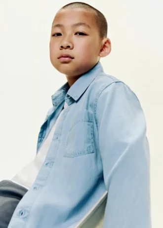 Bawełniana koszula dżinsowa