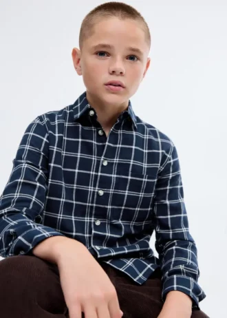 Bawełniana koszula w kratę