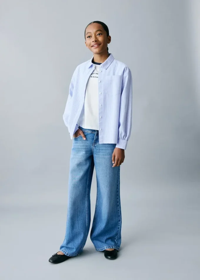 Bawełniana koszula w paski Bawełniana koszula w paski