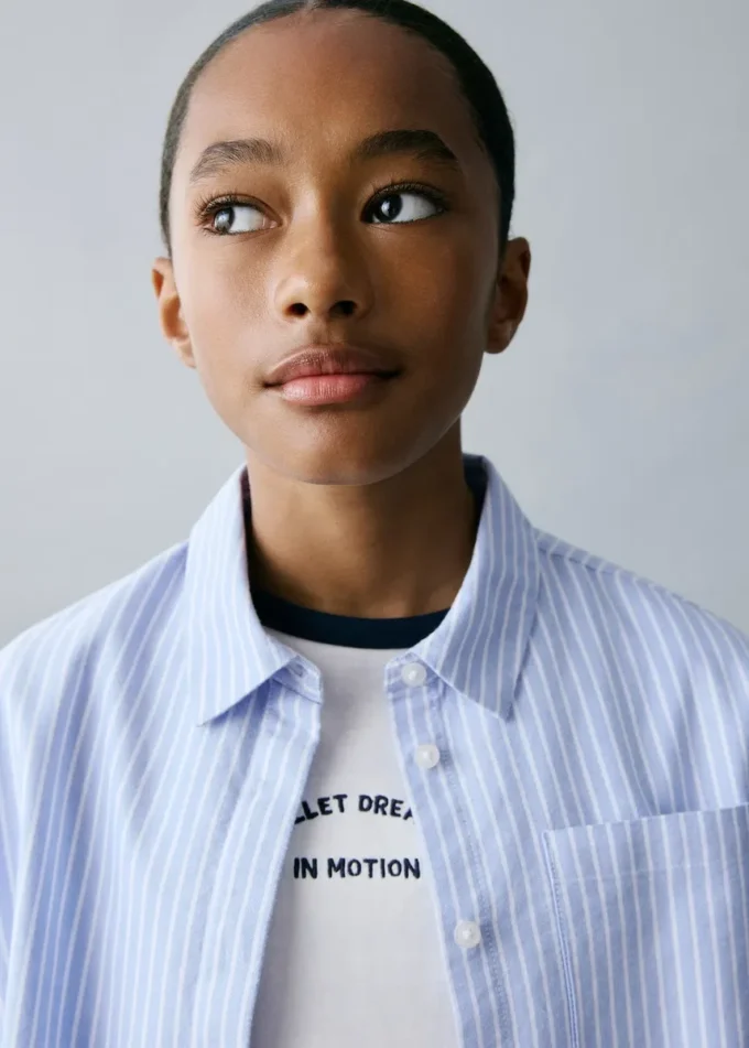 Bawełniana koszula w paski Bawełniana koszula w paski