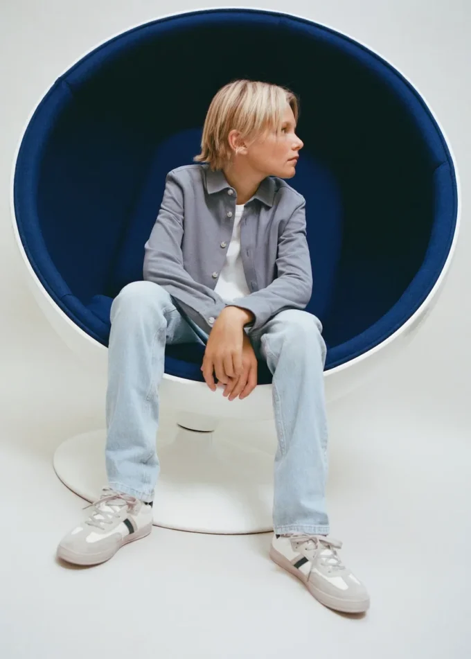 Bawełniana koszula z dzianiny Bawełniana koszula z dzianiny