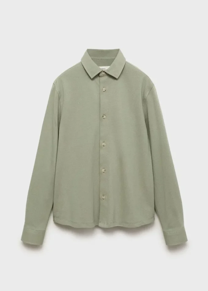 Bawełniana koszula z dzianiny Bawełniana koszula z dzianiny