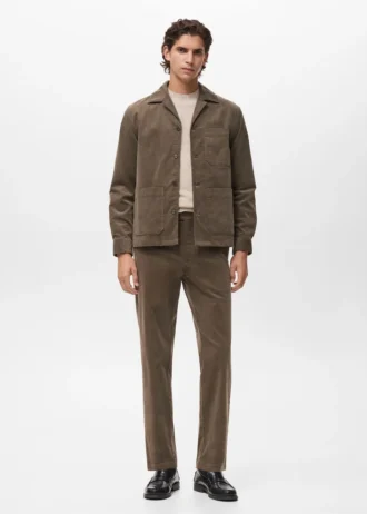 Bawełniana koszula z kieszeniami