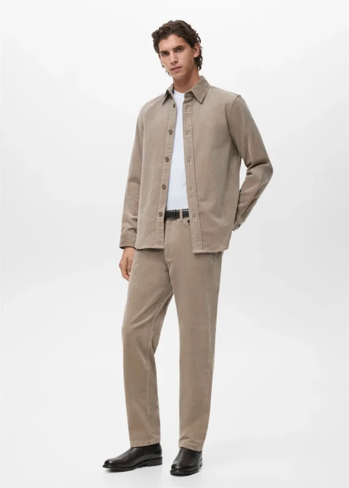 Bawełniana koszula z sztruksu Bawełniana koszula z sztruksu