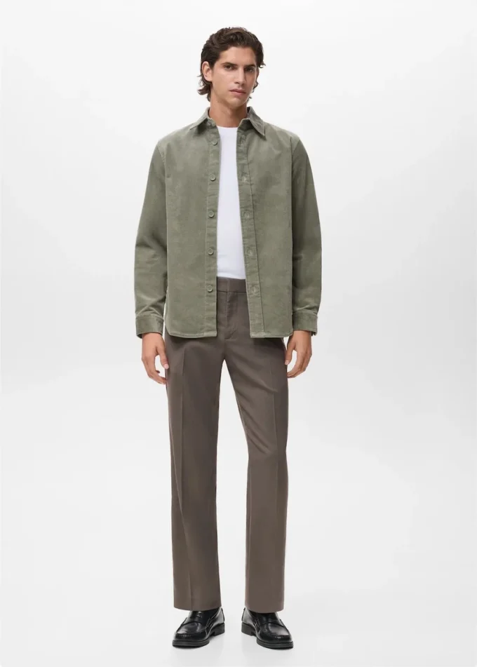 Bawełniana koszula z sztruksu Bawełniana koszula z sztruksu