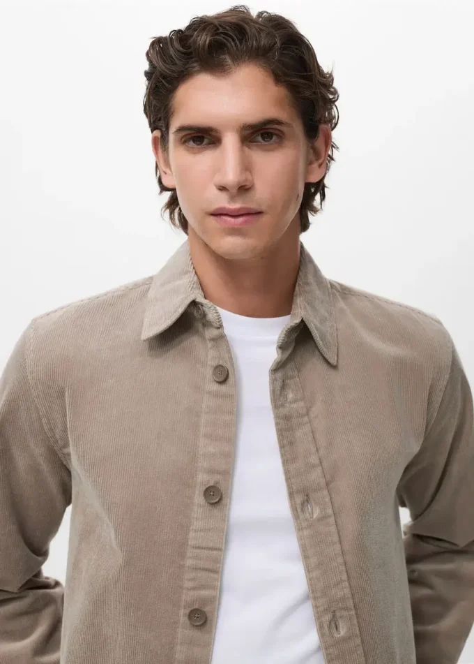 Bawełniana koszula z sztruksu Bawełniana koszula z sztruksu