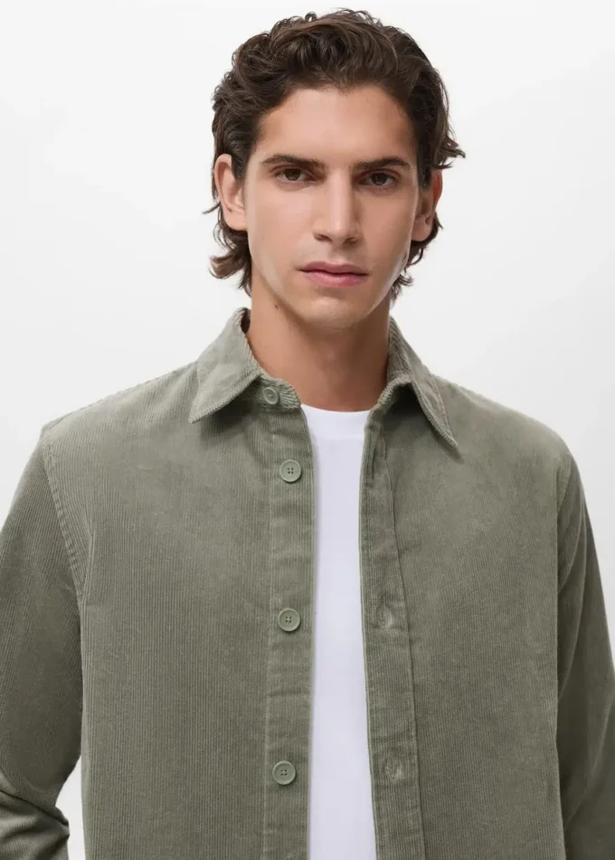 Bawełniana koszula z sztruksu Bawełniana koszula z sztruksu