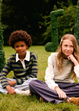 Bawełniana koszulka polo w paski