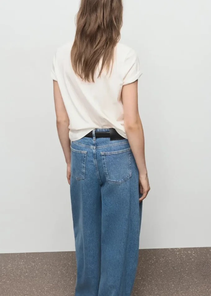 Bawełniana koszulka w kwiatowy wzór Bawełniana koszulka w kwiatowy wzór