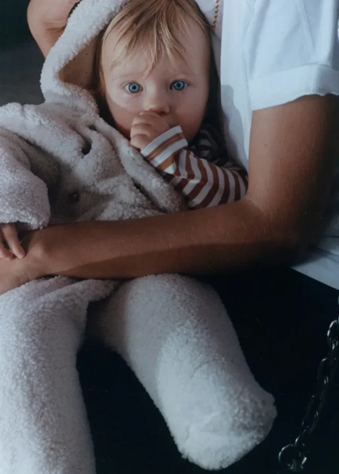 Długi płaszcz z owczej skóry Długi płaszcz z owczej skóry