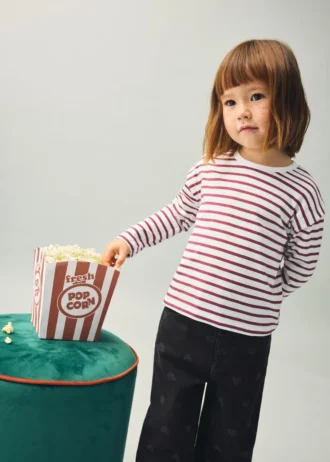 Bawełniana koszulka w paski