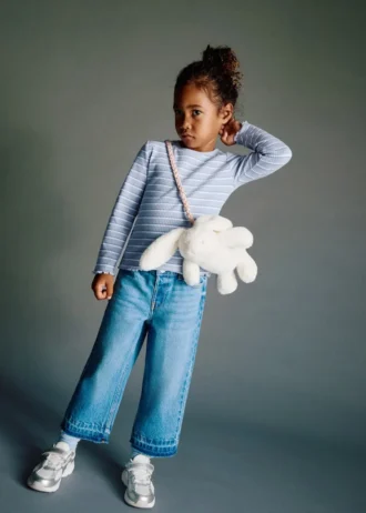 Bawełniana koszulka w paski