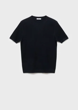 Bawełniana koszulka z dzianiny