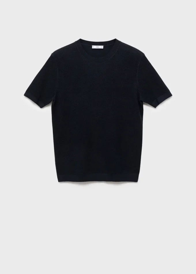 Bawełniana koszulka z dzianiny Bawełniana koszulka z dzianiny