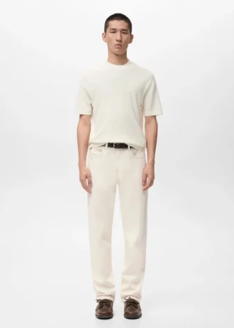 Bawełniana koszulka z dzianiny Bawełniana koszulka z dzianiny