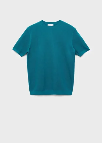 Bawełniana koszulka z dzianiny