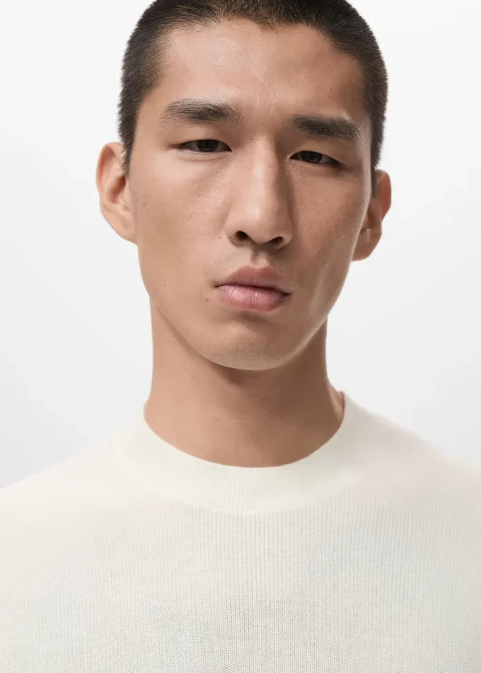 Bawełniana koszulka z dzianiny Bawełniana koszulka z dzianiny