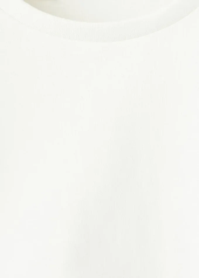 Bawełniana koszulka z falbanami