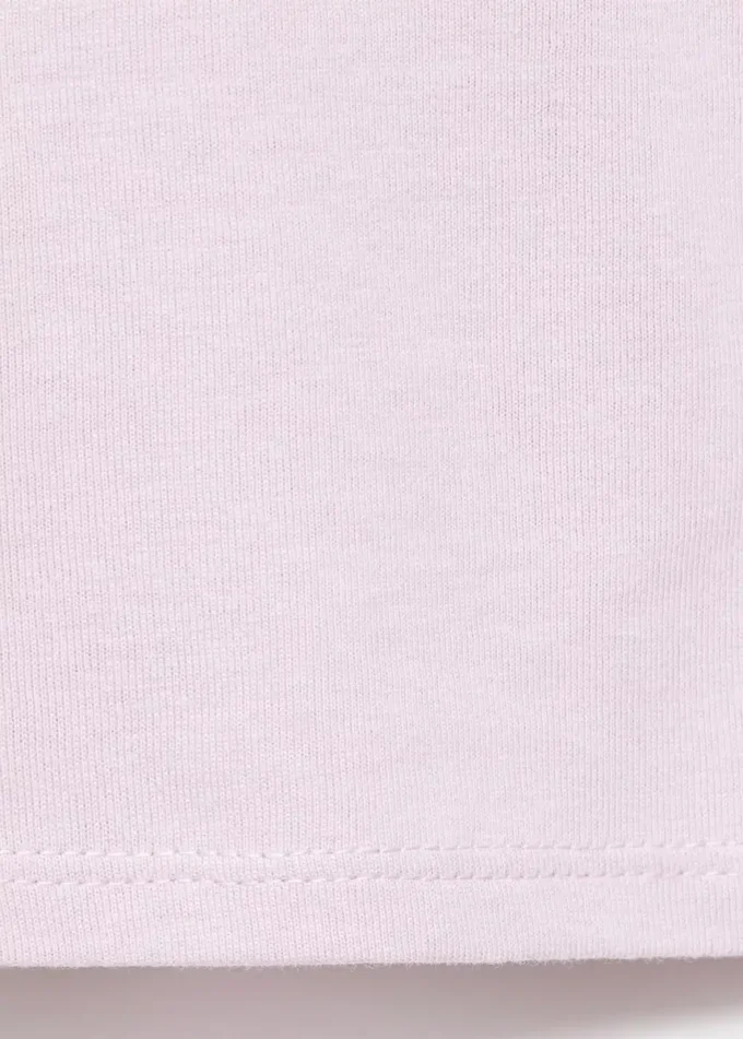 Bawełniana koszulka z falbanami Bawełniana koszulka z falbanami