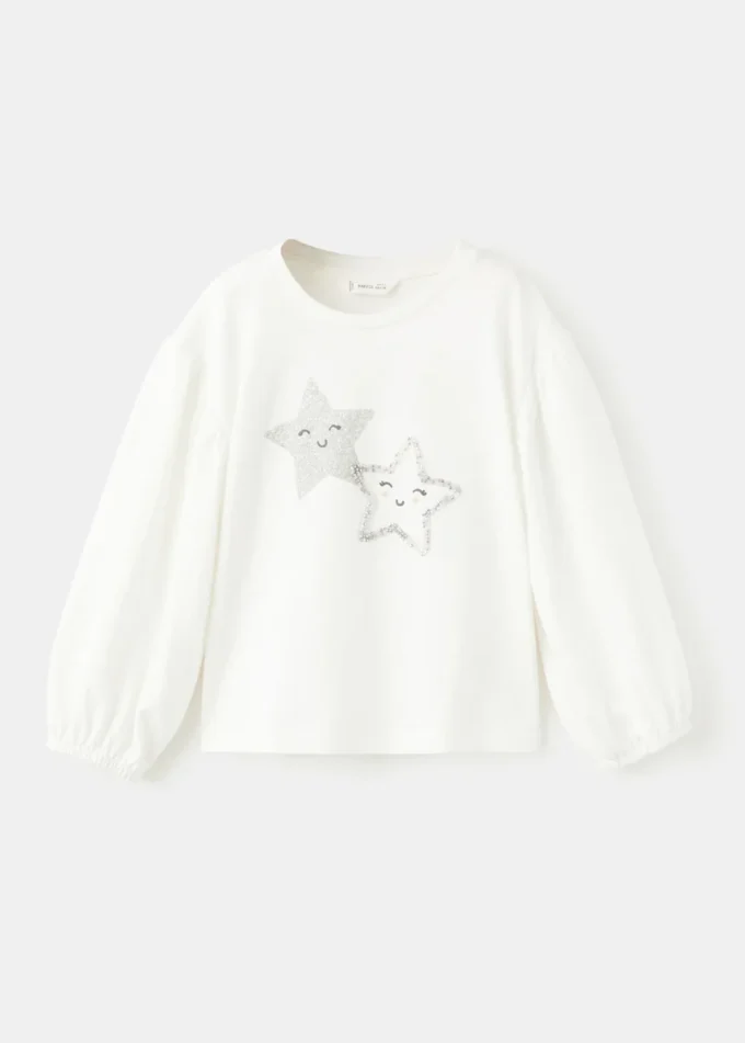 Bawełniana koszulka z gwiazdami Bawełniana koszulka z gwiazdami