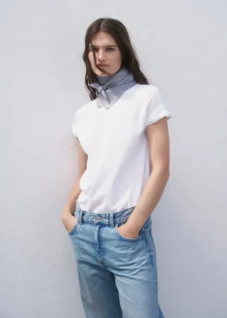 Bawełniana koszulka z krótkim rękawem