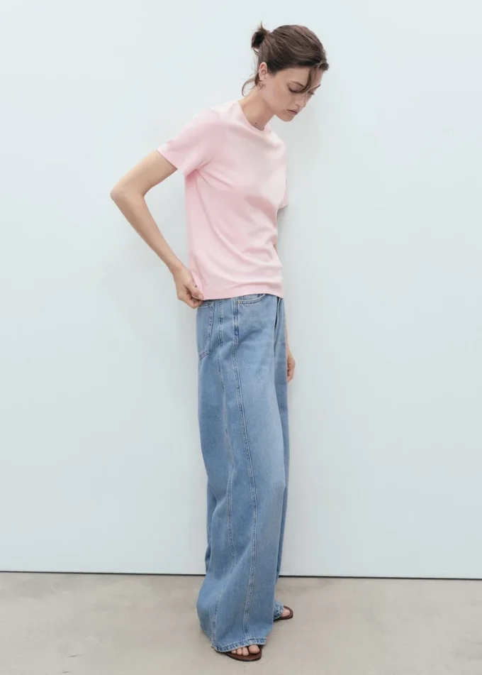 Bawełniana koszulka z krótkim rękawem Bawełniana koszulka z krótkim rękawem