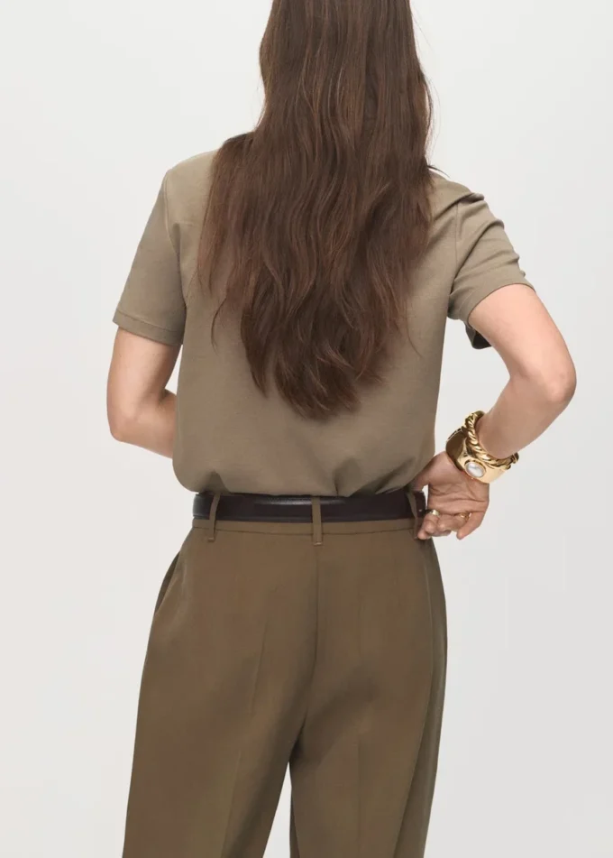 Bawełniana koszulka z krótkim rękawem Bawełniana koszulka z krótkim rękawem