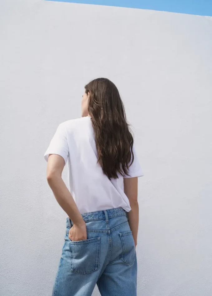 Bawełniana koszulka z krótkim rękawem Bawełniana koszulka z krótkim rękawem