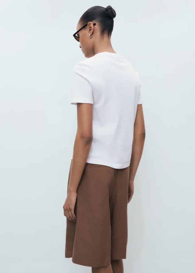 Bawełniana koszulka z krótkim rękawem Bawełniana koszulka z krótkim rękawem